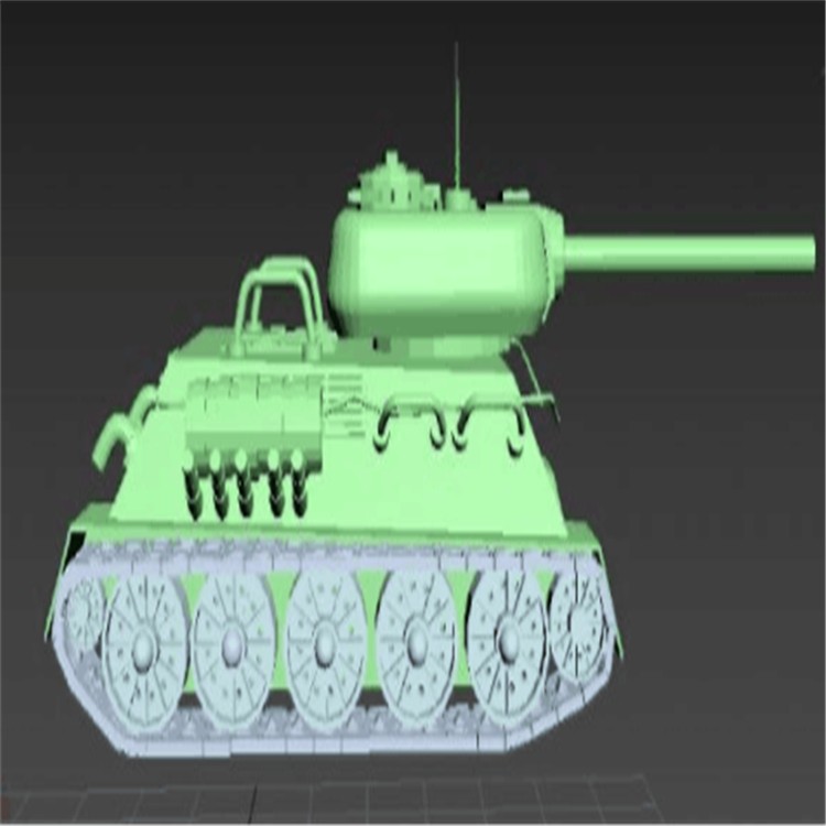 兰州充气军用坦克模型